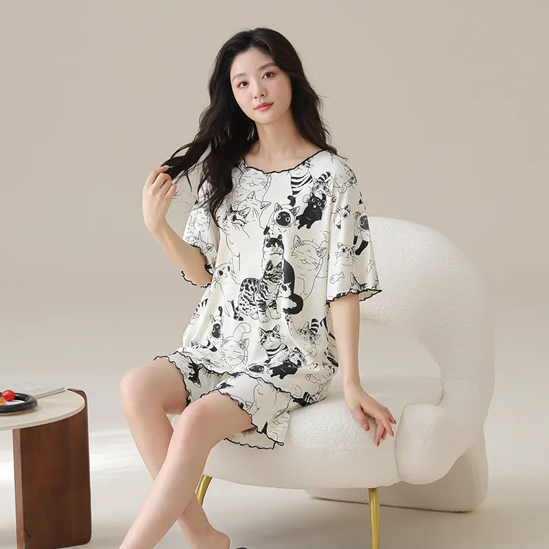 Lan Miao Women's Pajama Sets-21