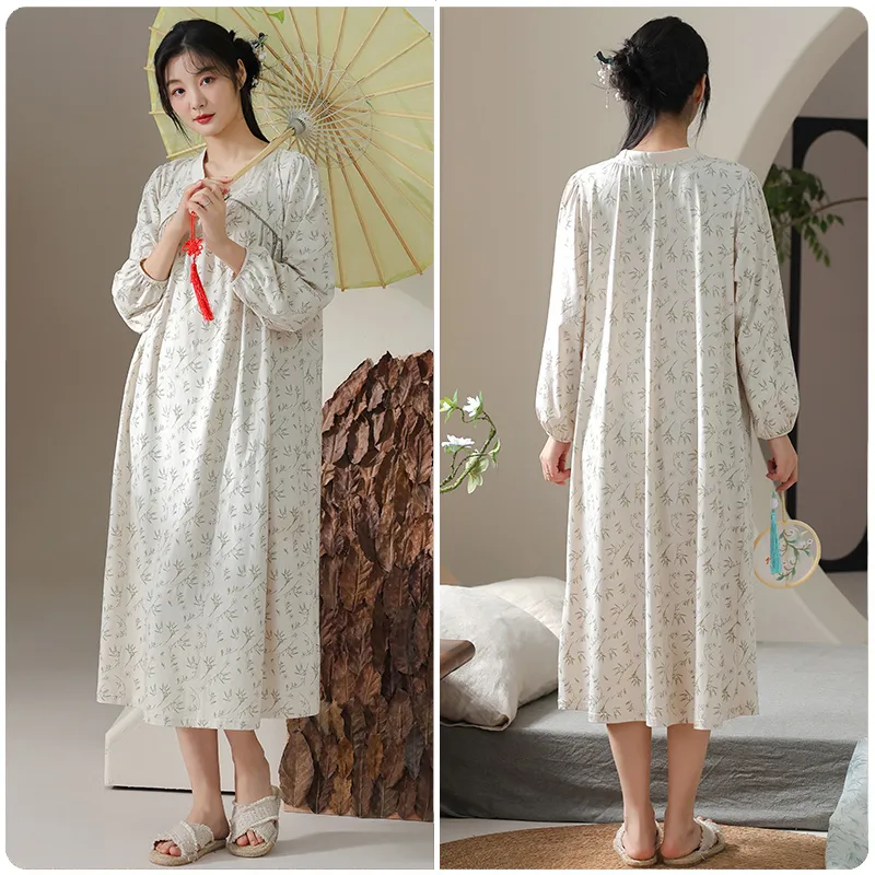 Lan Miao Long Sleeved Dress Women's-1