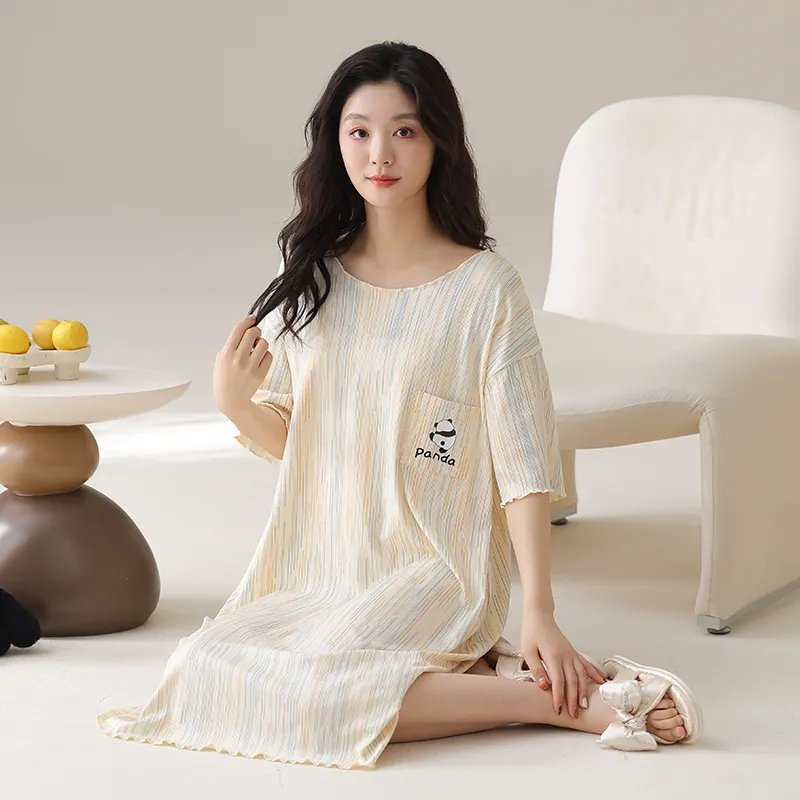 Lan Miao Women's Nightgowns-13
