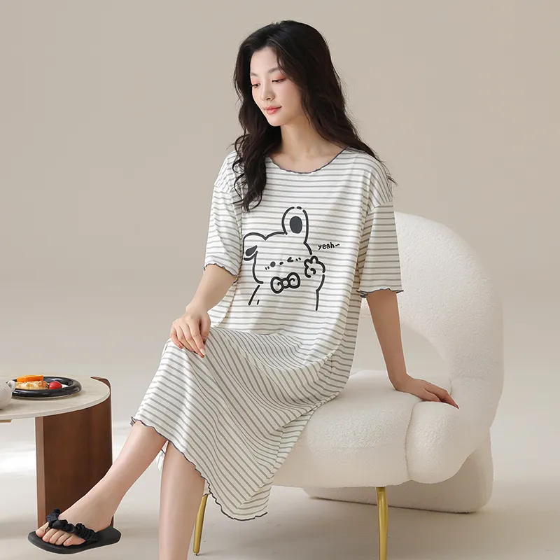 Lan Miao Women's Nightgowns-21