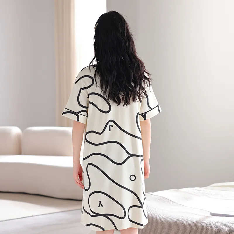 Lan Miao Women's Nightgowns-1