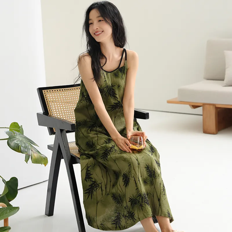 Lan Miao Women's Nightgowns-17