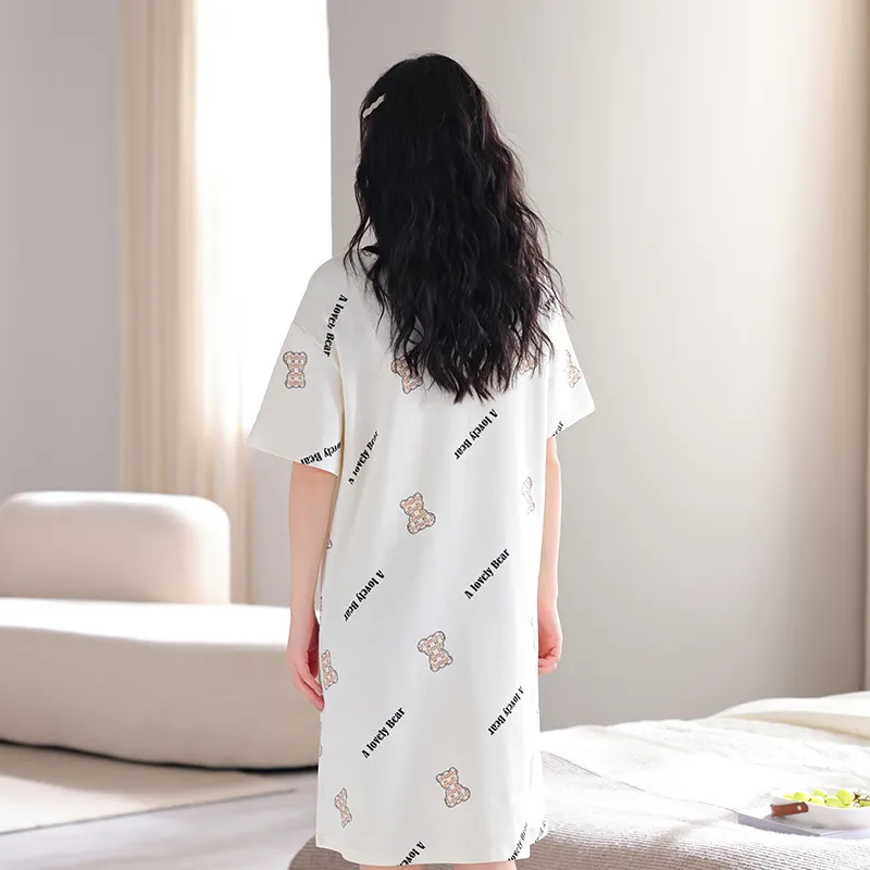 Lan Miao Women's Nightgowns-1