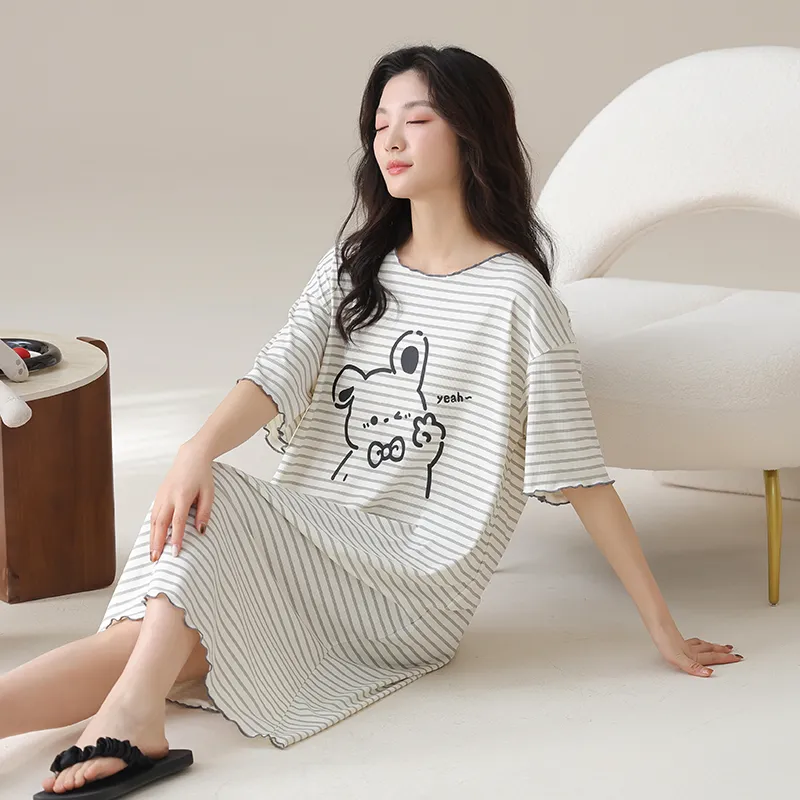 Lan Miao Women's Nightgowns-20