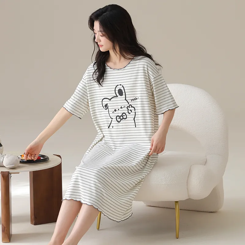 Lan Miao Women's Nightgowns-22