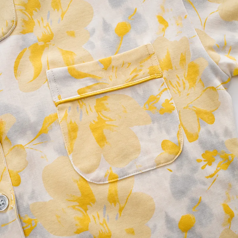 Lan Miao Pajama Set Women's Lemon-4