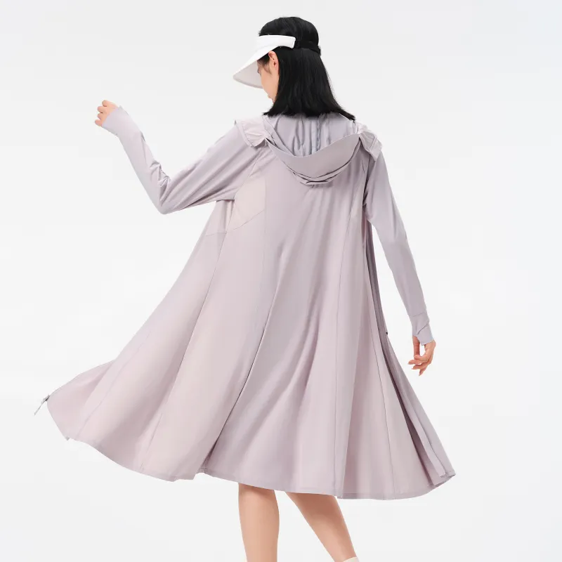PELLIOT Super Light Breathable Quick Dry Detachable UV Protection Sun Protection Clothing Women's-7