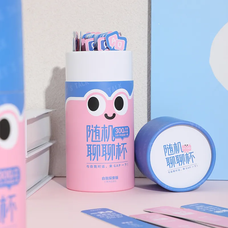 QINGHEJI Random Chat Cup Self Exploration Edition Card Accessories Box Included 50 Pcs-2