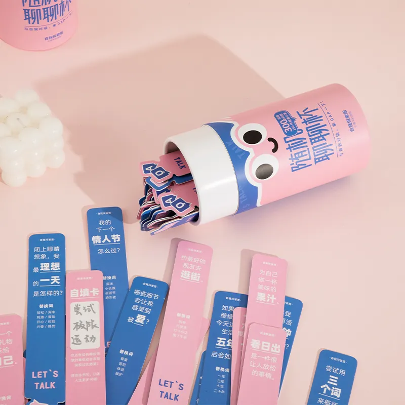 QINGHEJI Random Chat Cup Self Exploration Edition Card Accessories Box Included 50 Pcs-4