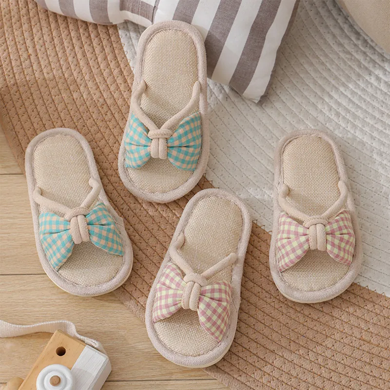 Gentle Welcome Slippers Cute Indoor Home Slip Resistant Home Slippers-3