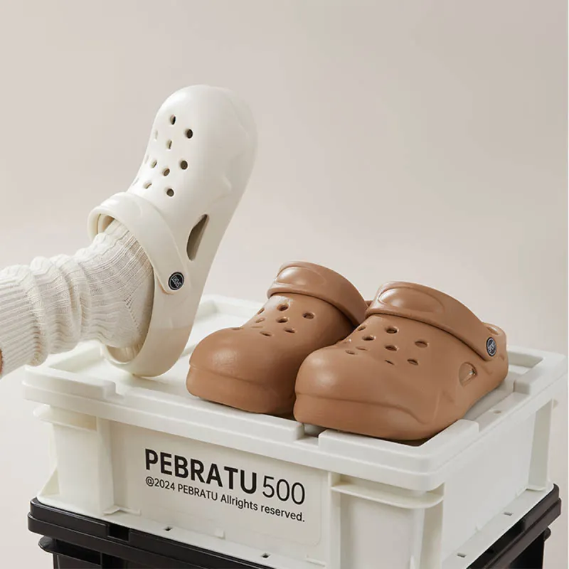 Gentle Welcome Slippers Reversible Platform Slip Resistant Men's And Women's Closed Toe Slippers-9