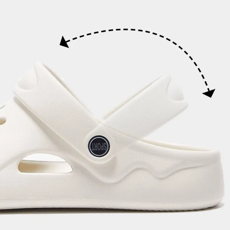 Gentle Welcome Slippers Reversible Platform Slip Resistant Men's And Women's Closed Toe Slippers-7