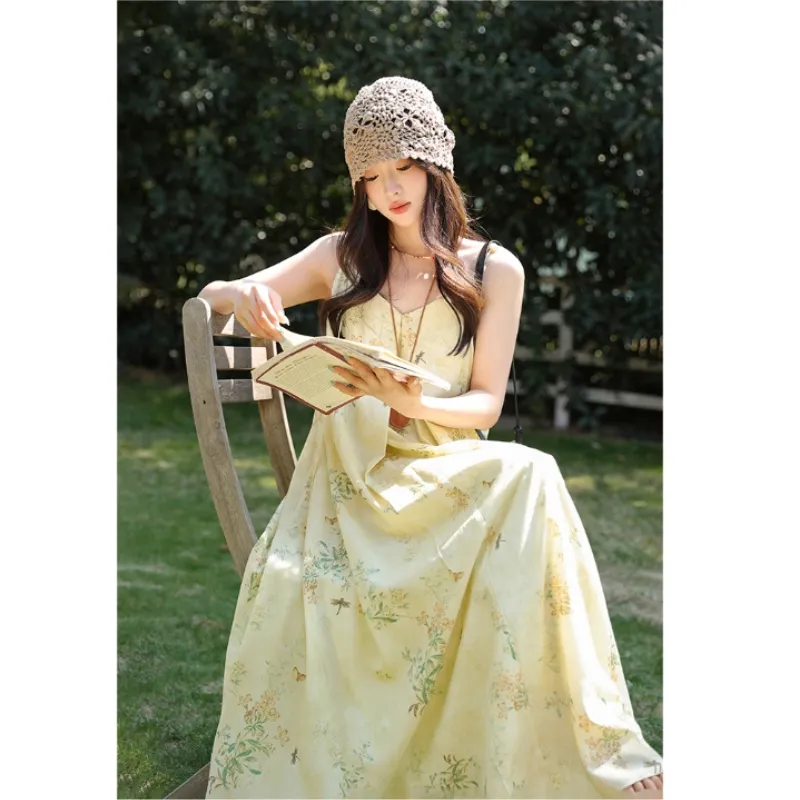 The Plums Are Cooked Slip Dress Women's-3