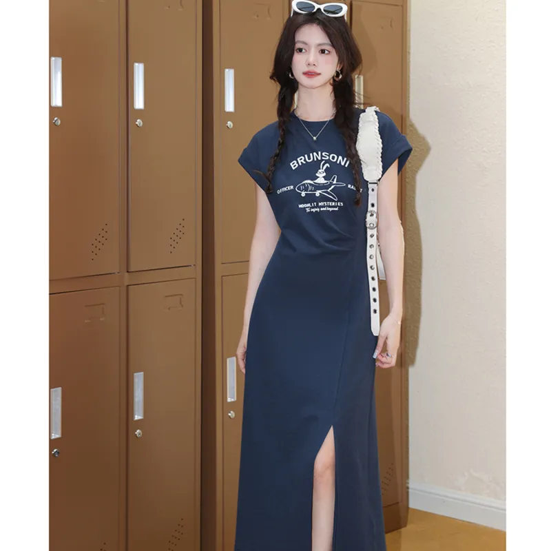 The Plums Are Cooked Summer Short Sleeved Dress Women's-8