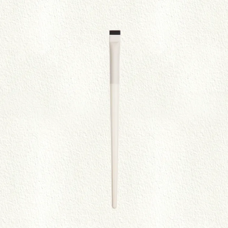 HUANMO Large Size Flat Eyeliner Brush Extra Thin Ultra Fine Flattened Eyebrow Brush, Under Eye Contour Brush-2
