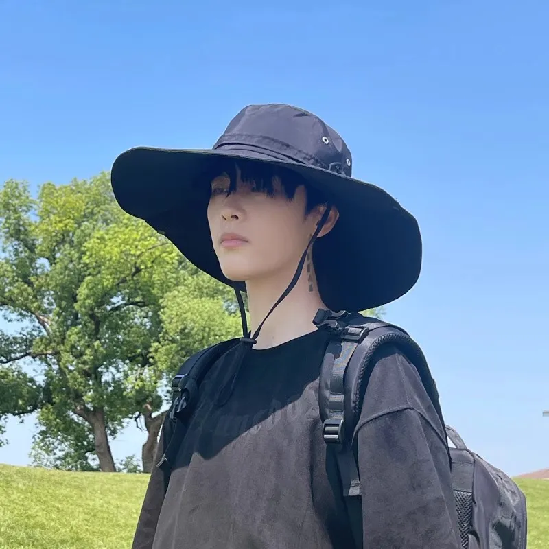Classmate Yang Elastane Sun Protection Hats Men's-4