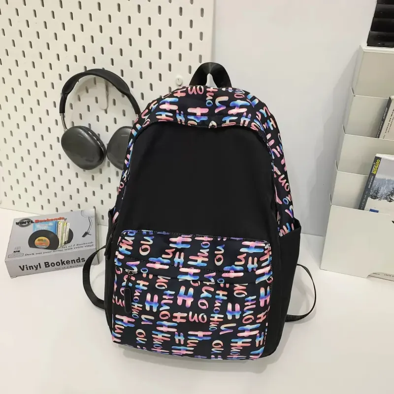 FREEHIKE Nylon Backpack Unisex Multicolor/Red/Blue/Black-1