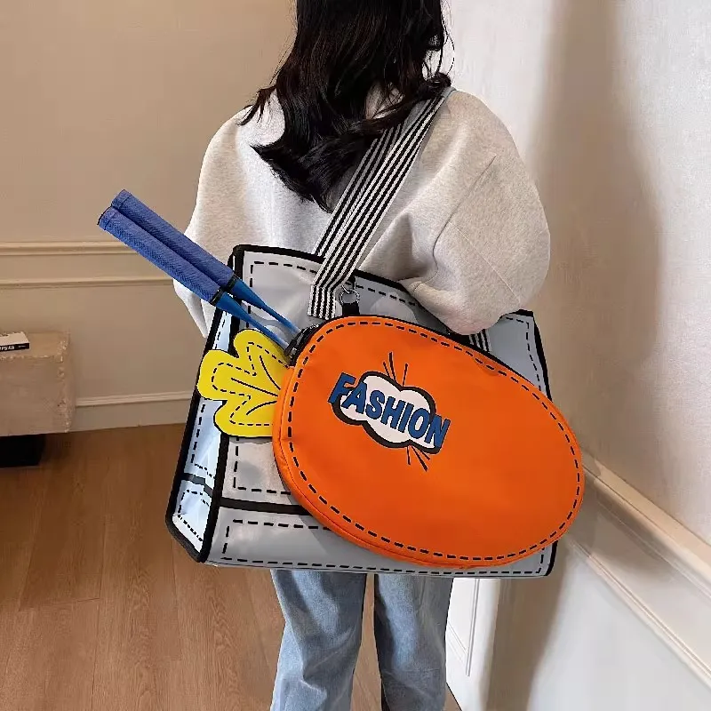 FREEHIKE Fabric Shoulder Bag Tubas Unisex Blue Carrot-4