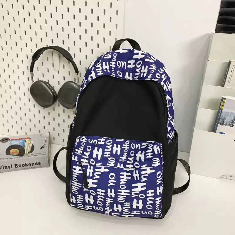 FREEHIKE Nylon Backpack Unisex Multicolor/Red/Blue/Black-5