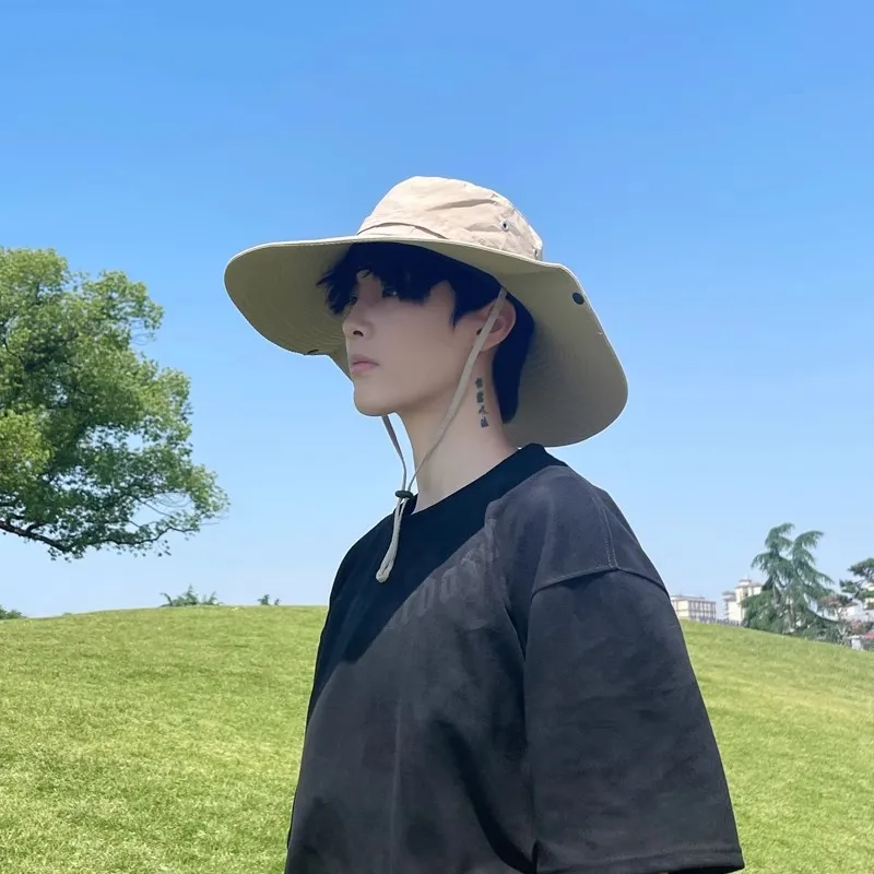 Classmate Yang Elastane Sun Protection Hats Men's-3