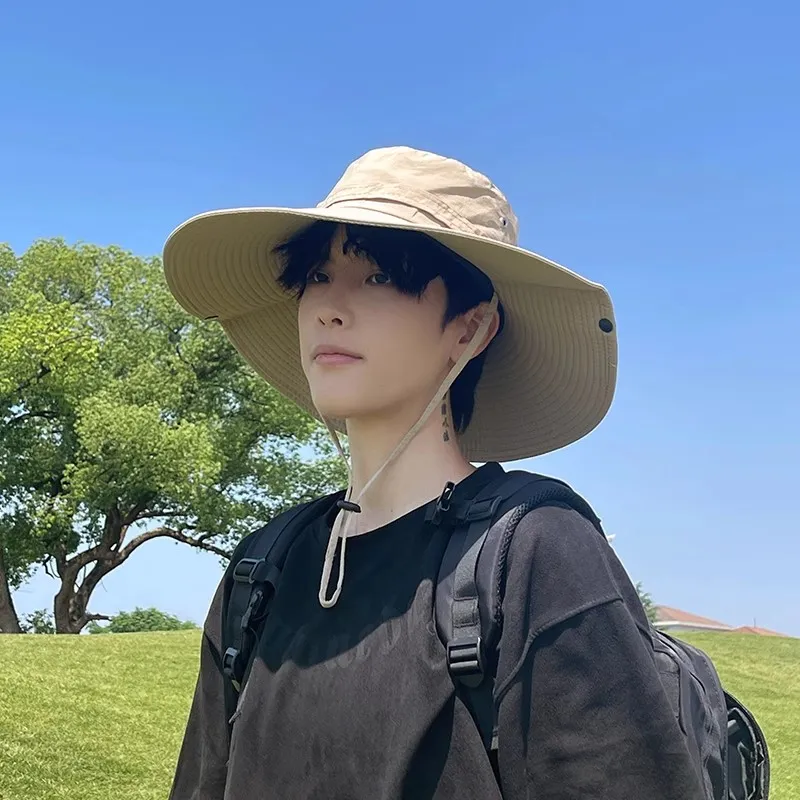 Classmate Yang Elastane Sun Protection Hats Men's-1