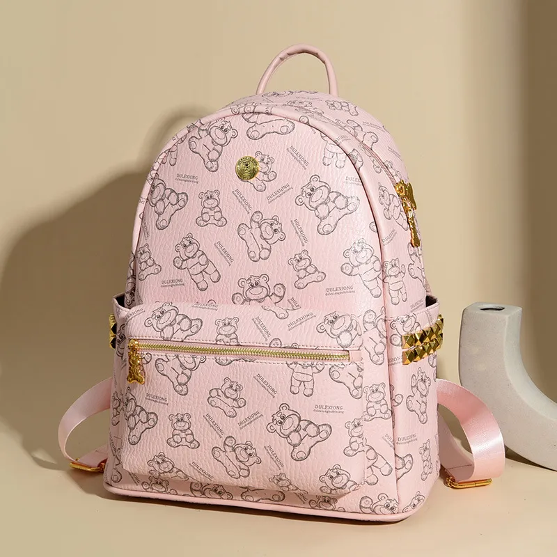 FREEHIKE Abrasion Resistant Fabric Backpack Women's Black/Brown/Beige/Pink/White-7
