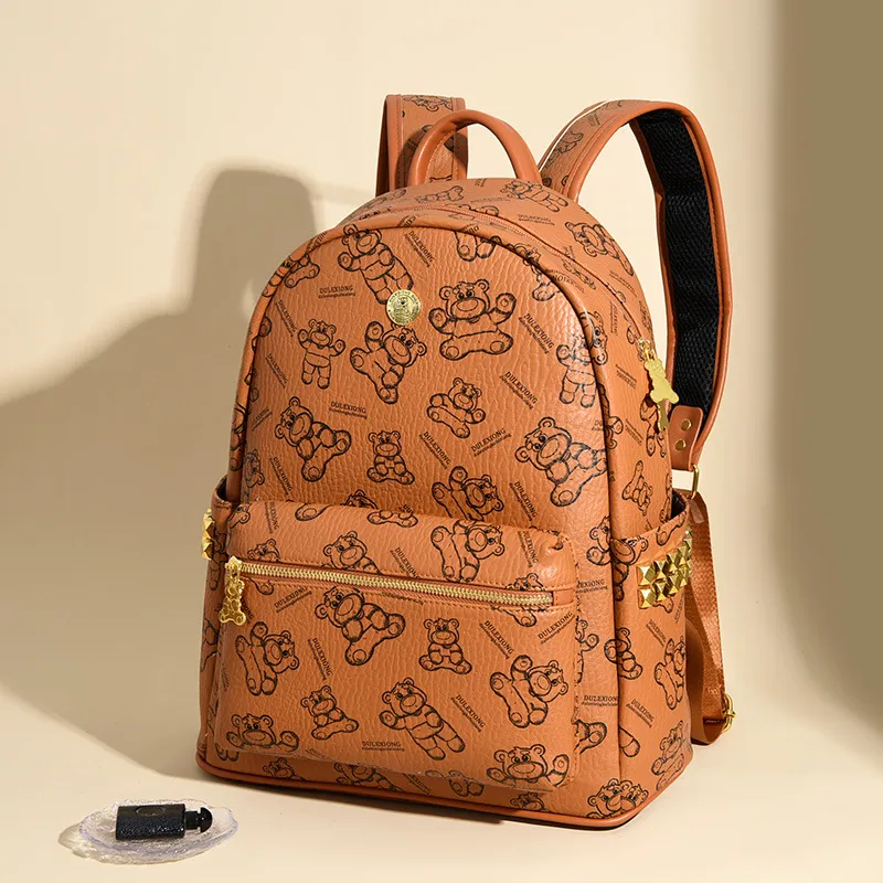 FREEHIKE Abrasion Resistant Fabric Backpack Women's Black/Brown/Beige/Pink/White-1