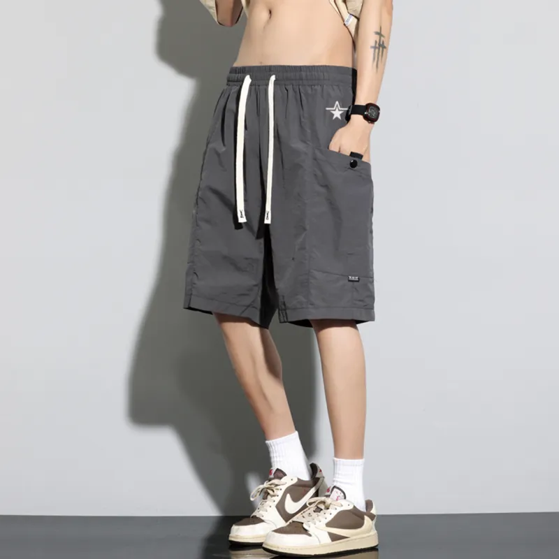 PENTAGONAL HEART Casual Shorts Unisex-8