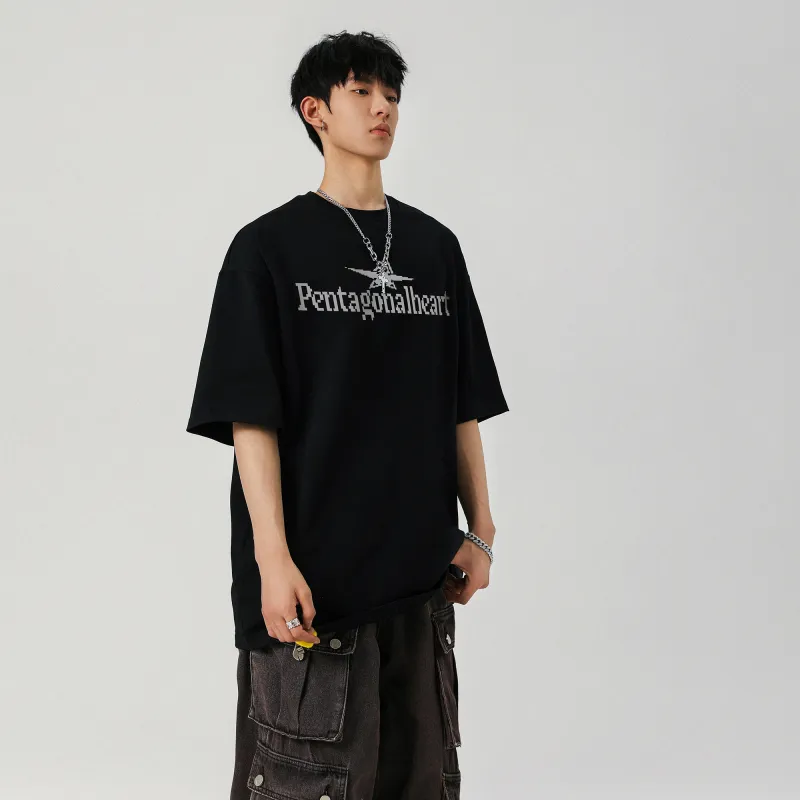 PENTAGONAL HEART T Shirt Unisex-3