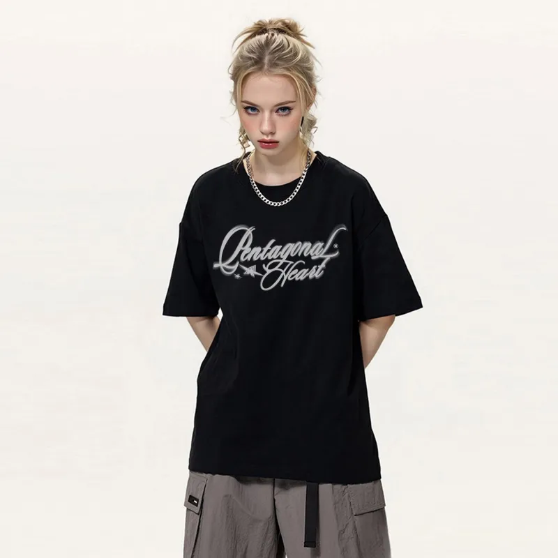 PENTAGONAL HEART T Shirt Unisex-3