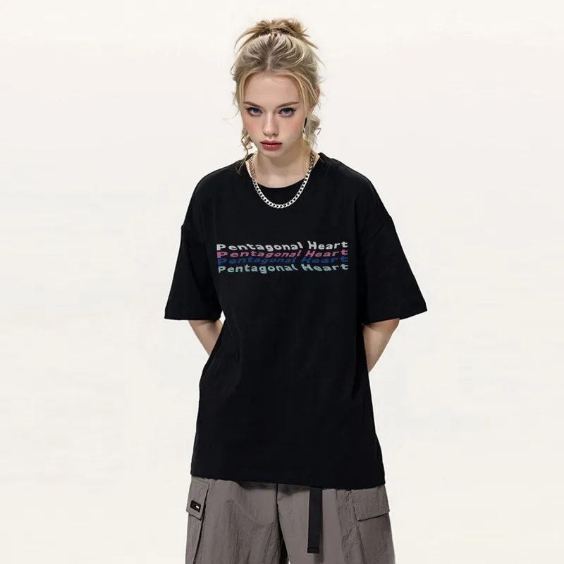 PENTAGONAL HEART T Shirt Unisex-3