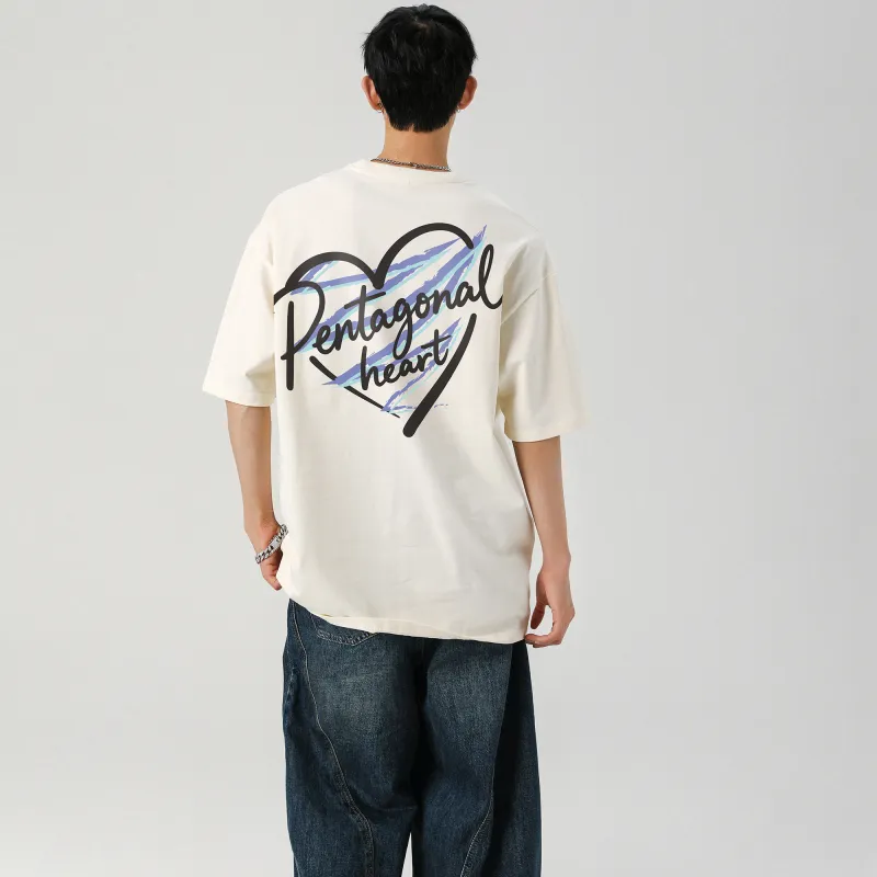 PENTAGONAL HEART T Shirt Unisex-13