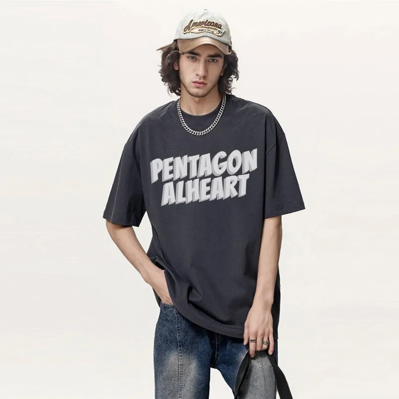 PENTAGONAL HEART T Shirt Unisex-34