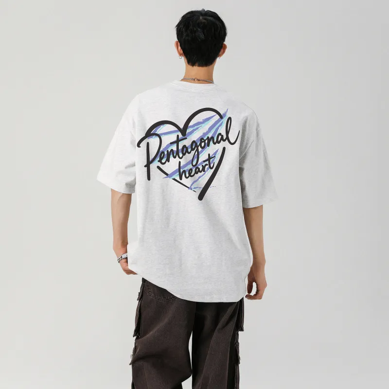 PENTAGONAL HEART T Shirt Unisex-17