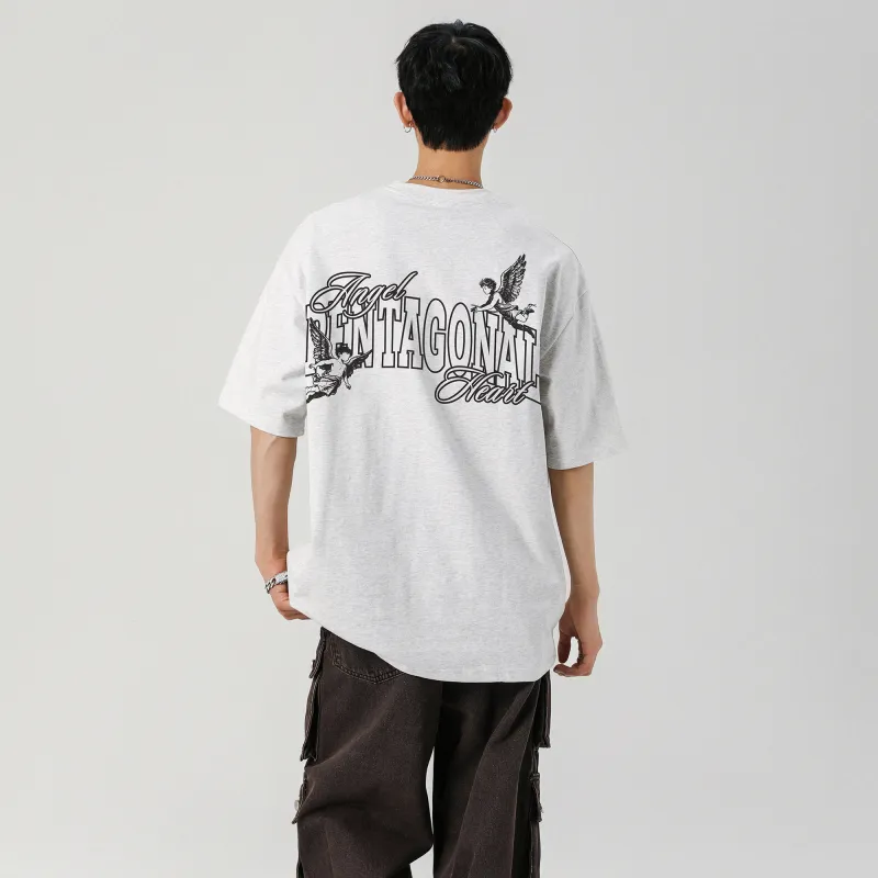 PENTAGONAL HEART T Shirt Unisex-16