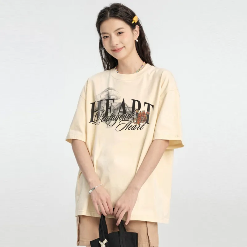 PENTAGONAL HEART T Shirt Unisex-12