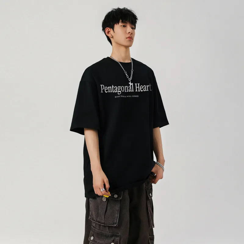 PENTAGONAL HEART T Shirt Unisex-4