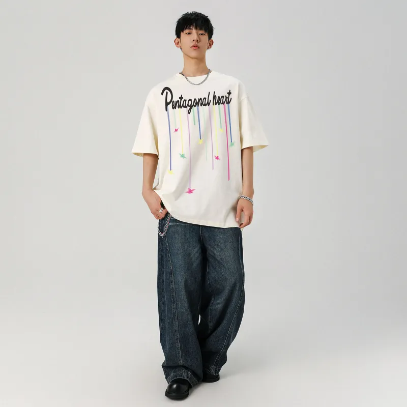 PENTAGONAL HEART T Shirt Unisex-12