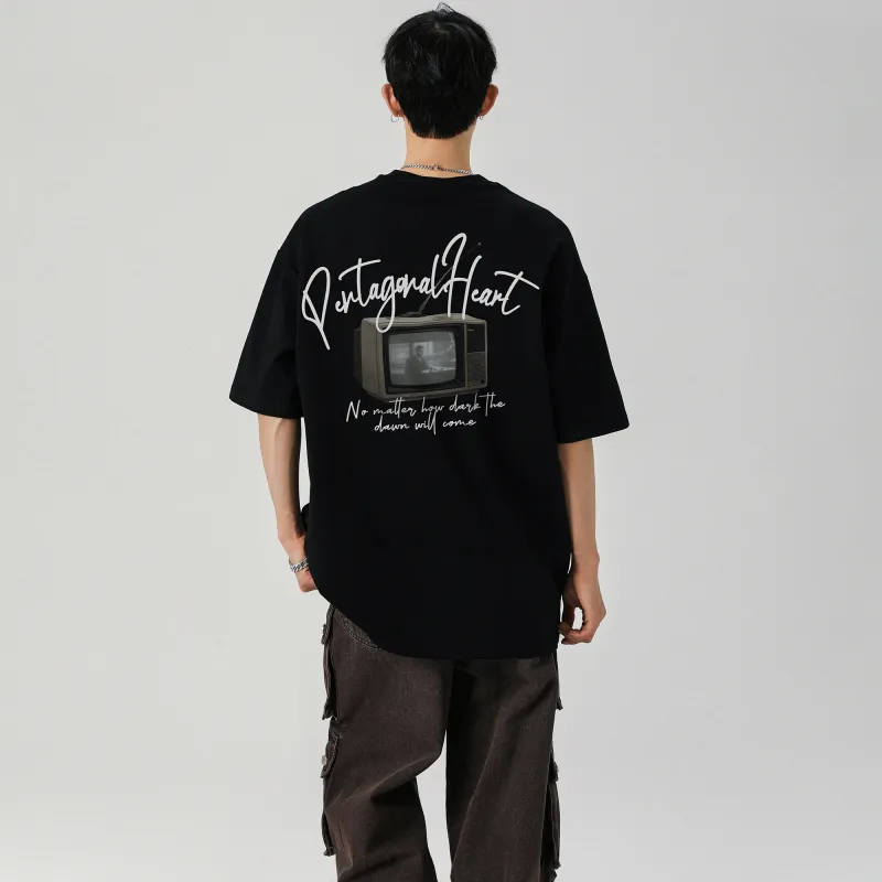 PENTAGONAL HEART T Shirt Unisex-3