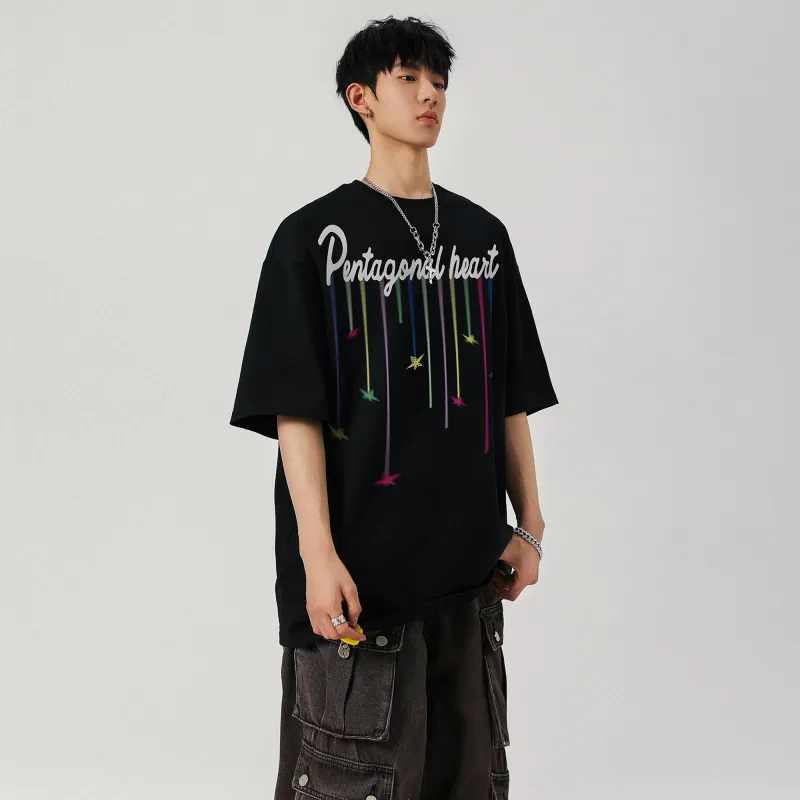 PENTAGONAL HEART T Shirt Unisex-3