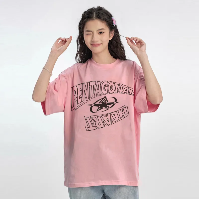 PENTAGONAL HEART T Shirt Unisex-27