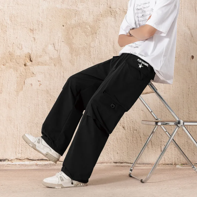 PENTAGONAL HEART Casual Pants Unisex-13