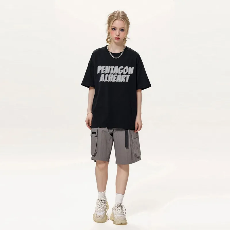 PENTAGONAL HEART T Shirt Unisex-4