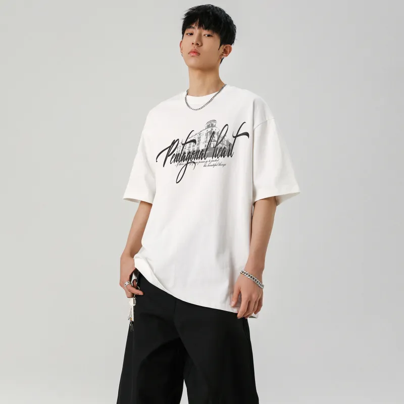 PENTAGONAL HEART T Shirt Unisex-9