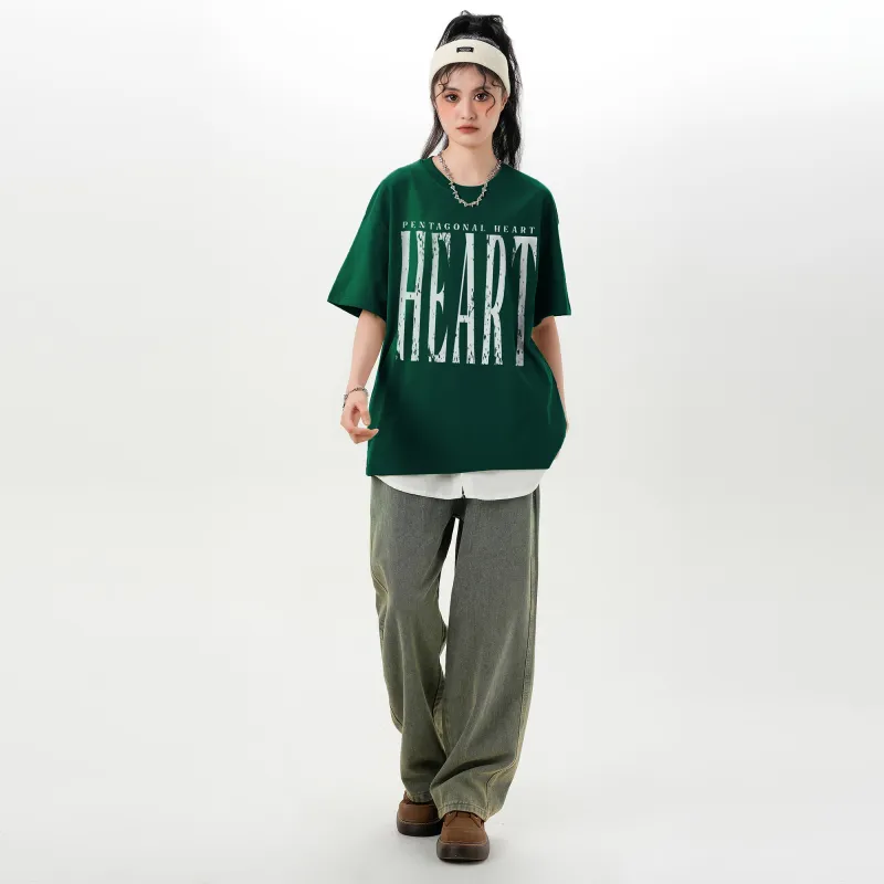 PENTAGONAL HEART T Shirt Unisex-32