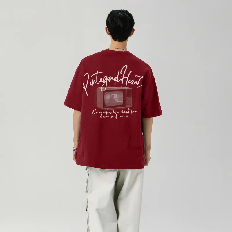 PENTAGONAL HEART T Shirt Unisex-22