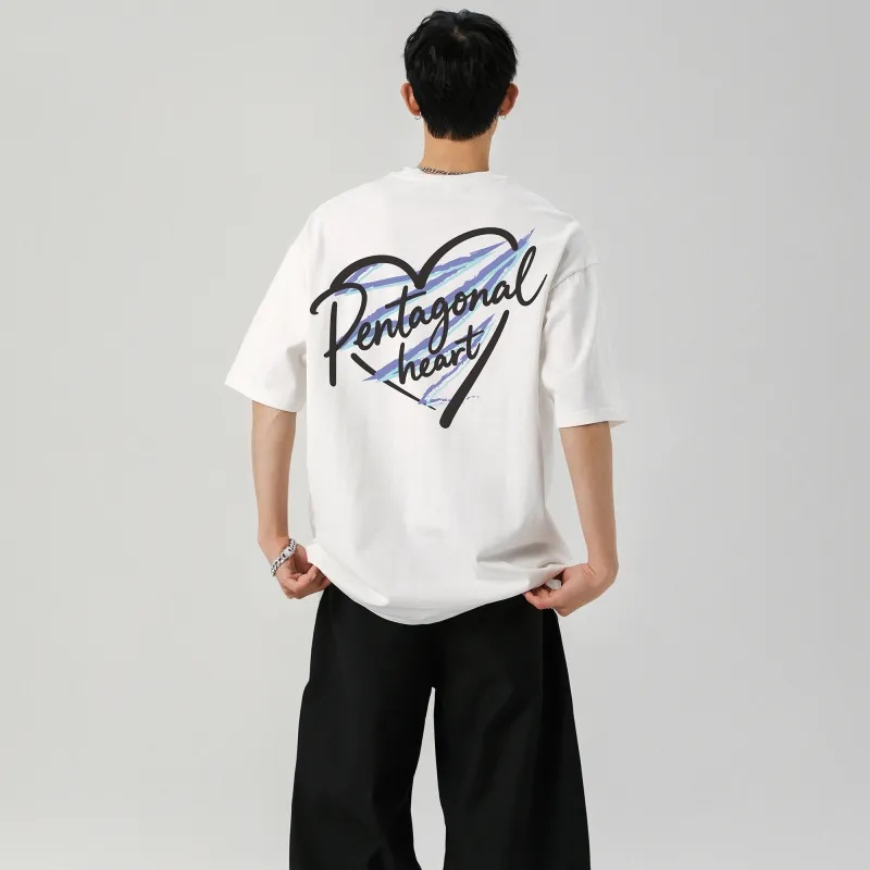 PENTAGONAL HEART T Shirt Unisex-8