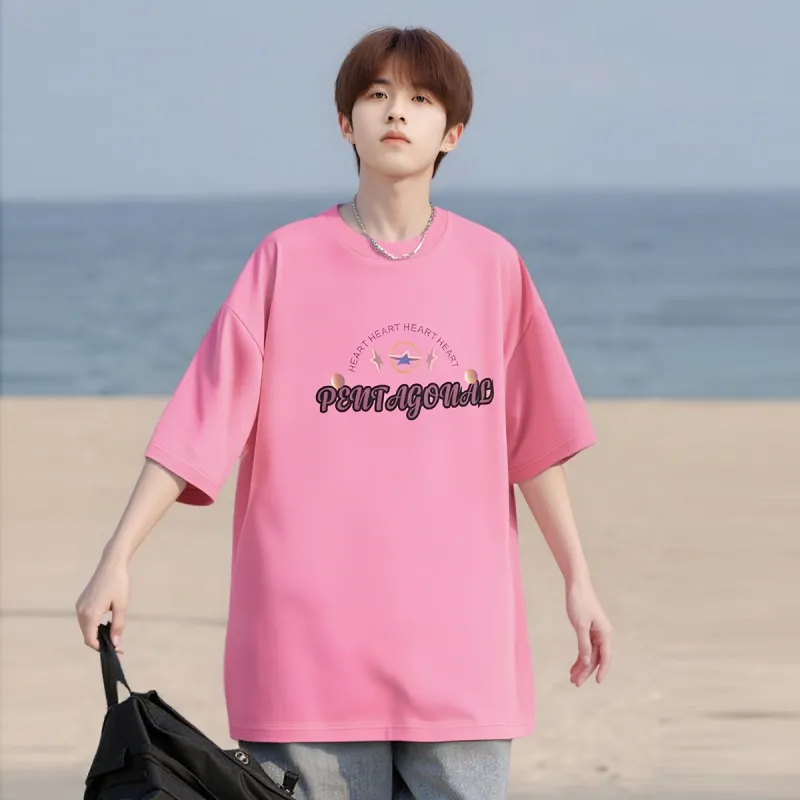 PENTAGONAL HEART Satoshi Star Series T Shirt Unisex-4