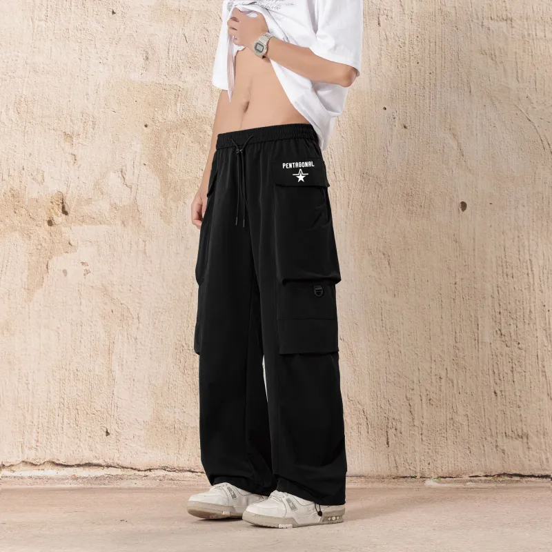PENTAGONAL HEART Casual Pants Unisex-12