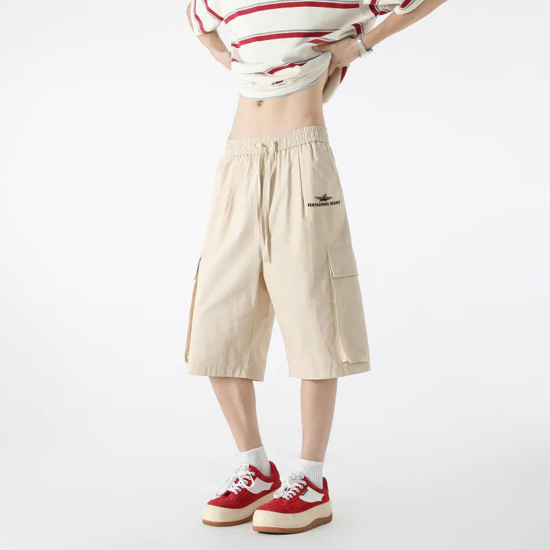PENTAGONAL HEART Casual Shorts Unisex-8